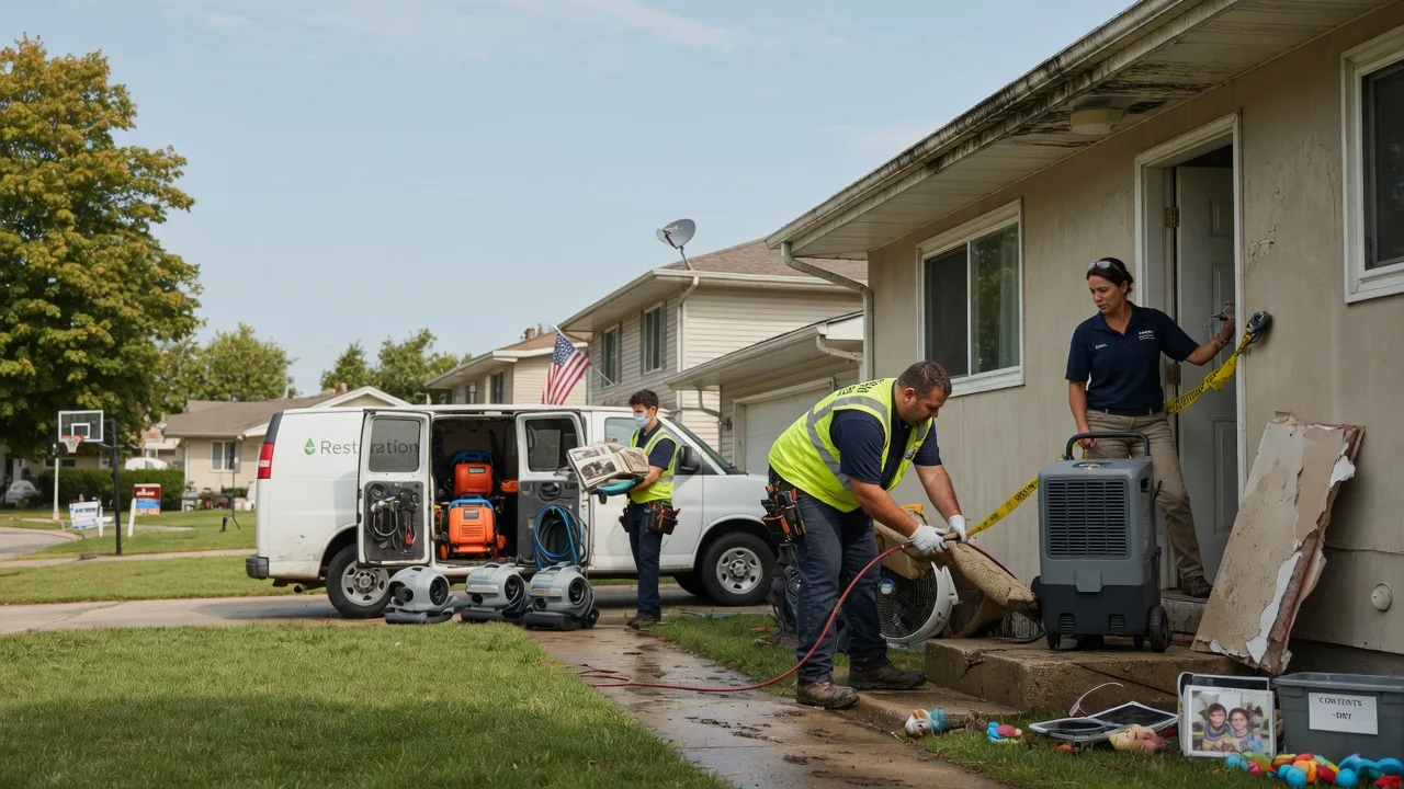 Water Damage Restoration in Bennington, IN near me